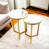 End Tables- 3SL-WhiteMarble