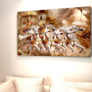 Canvas Wall Painting LordKrishna001