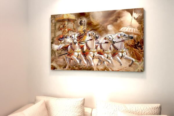 Canvas Wall Painting LordKrishna001