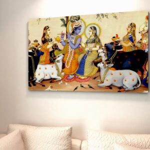 Canvas Wall Painting LordKrishna003