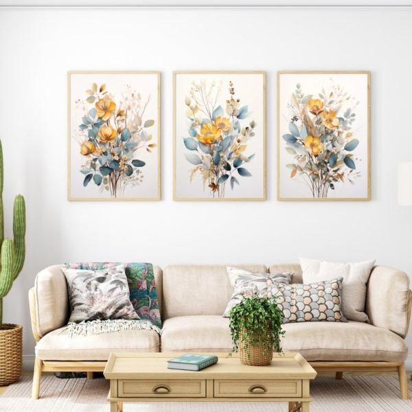 Framed Wall Art WildFlower-304