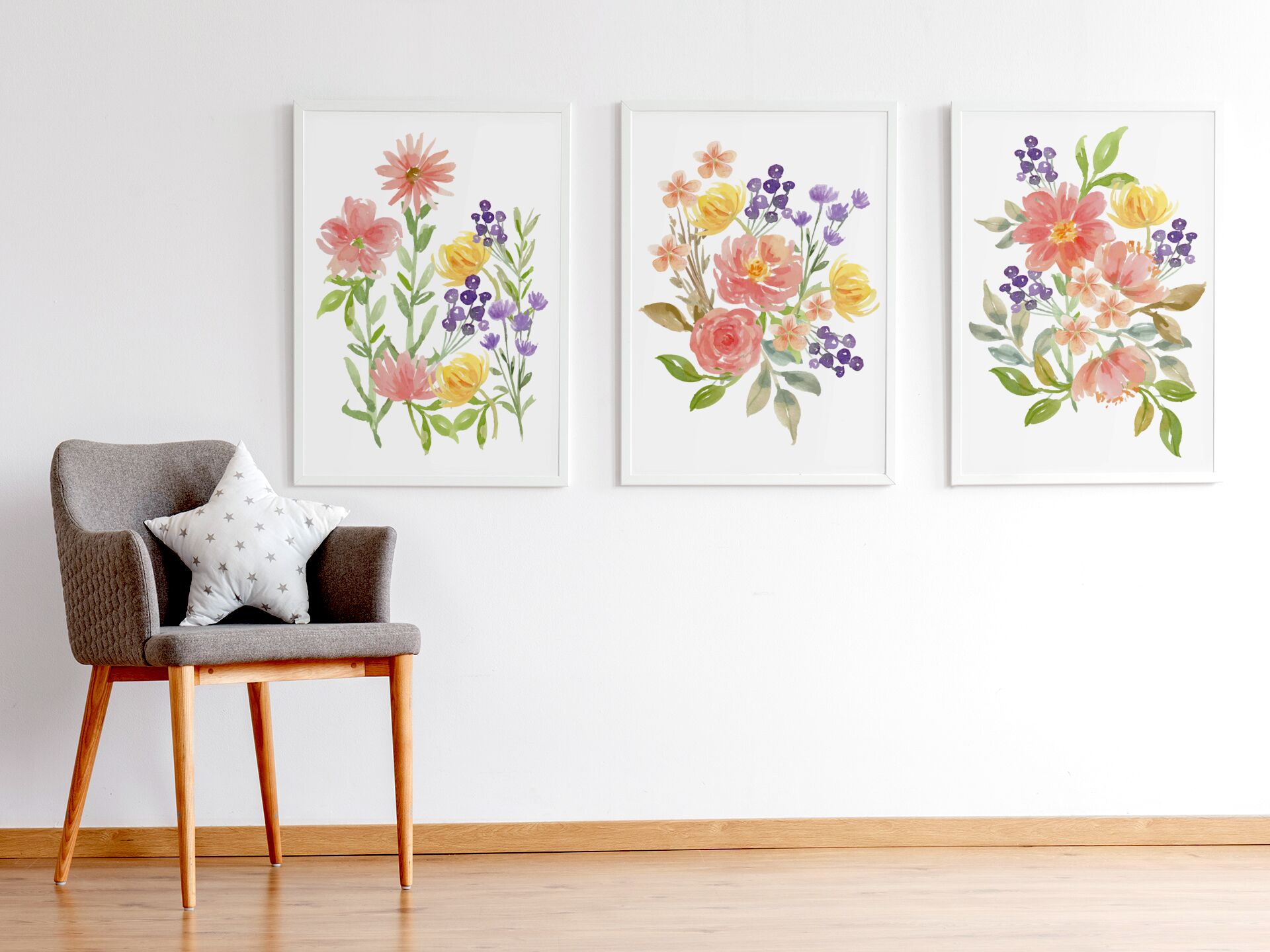 Digital Wall Art WildFlower-305