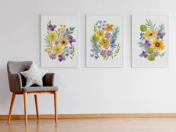 Digital Wall Art WildFlower-306