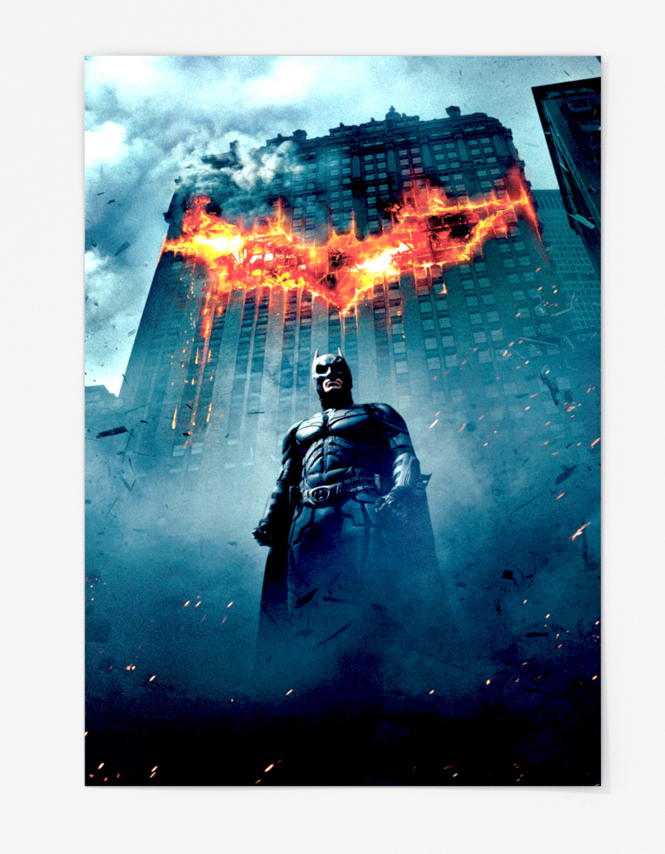 Metal Wall Poster Dark Knight-001