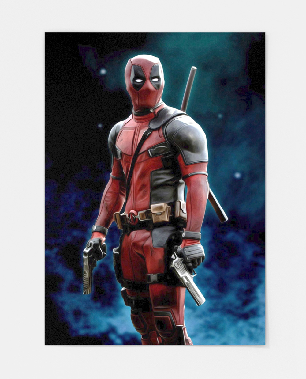 Metal Wall Poster Deadpool-001