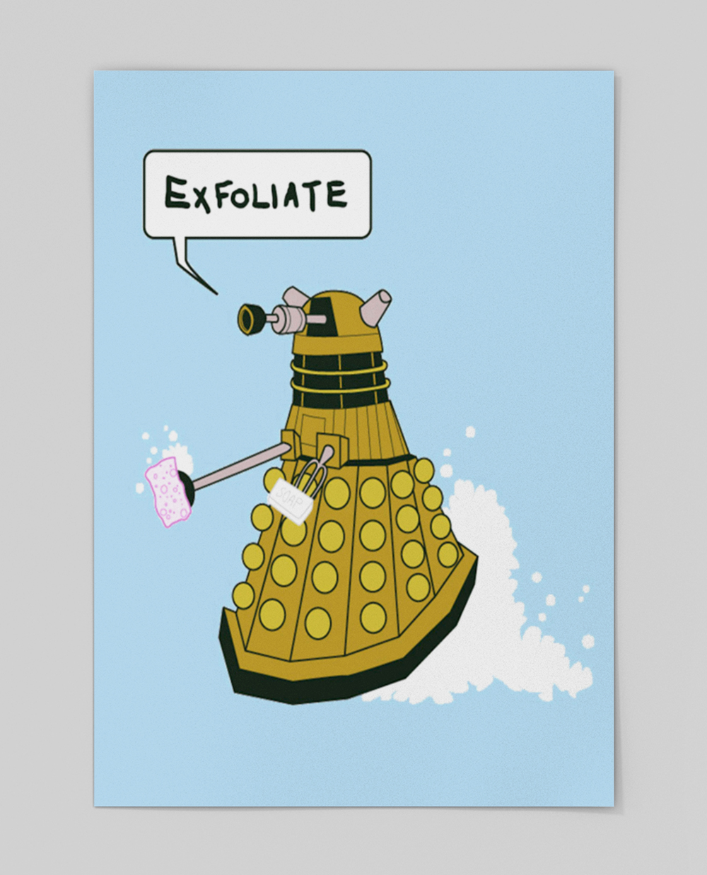 Metal Wall Poster Doctor Who-Dalek-001