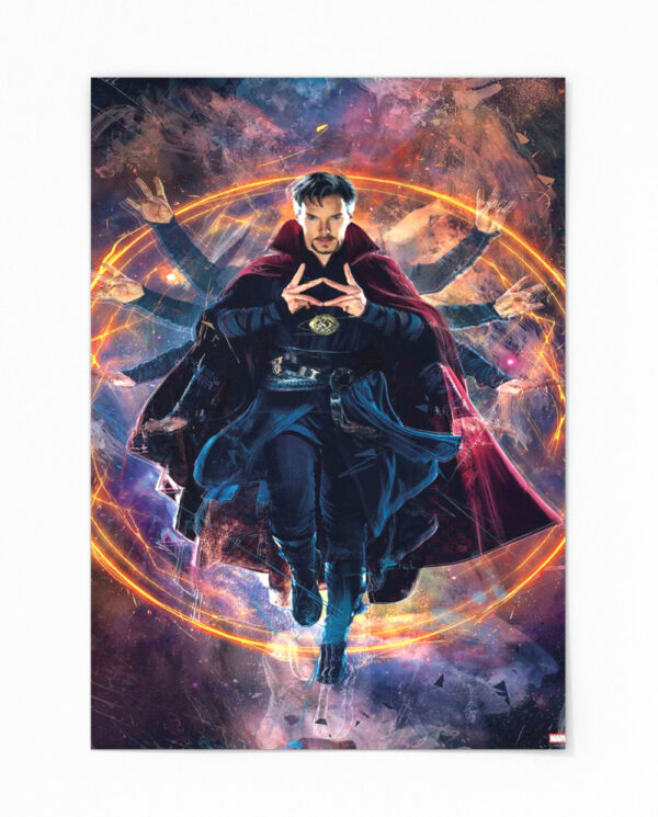 Metal Wall Poster Doctor Strange