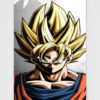 Metal Wall Poster GokuSuperSaiyan