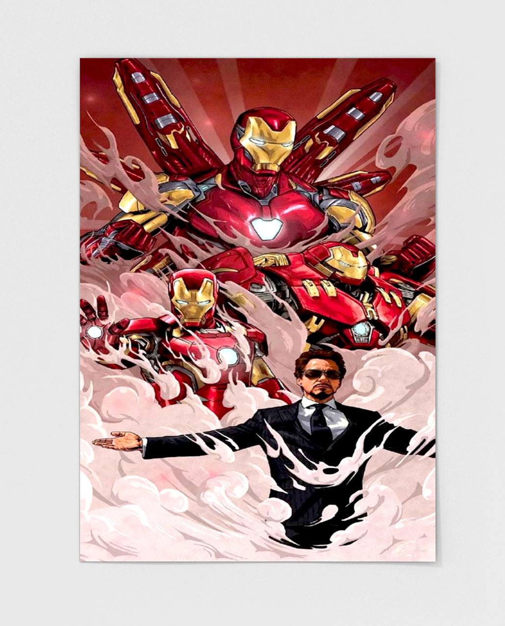 Metal Wall Poster Iron Man-002