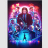 Metal Wall Poster John Wick 2