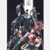 Metal Wall Poster Justice League