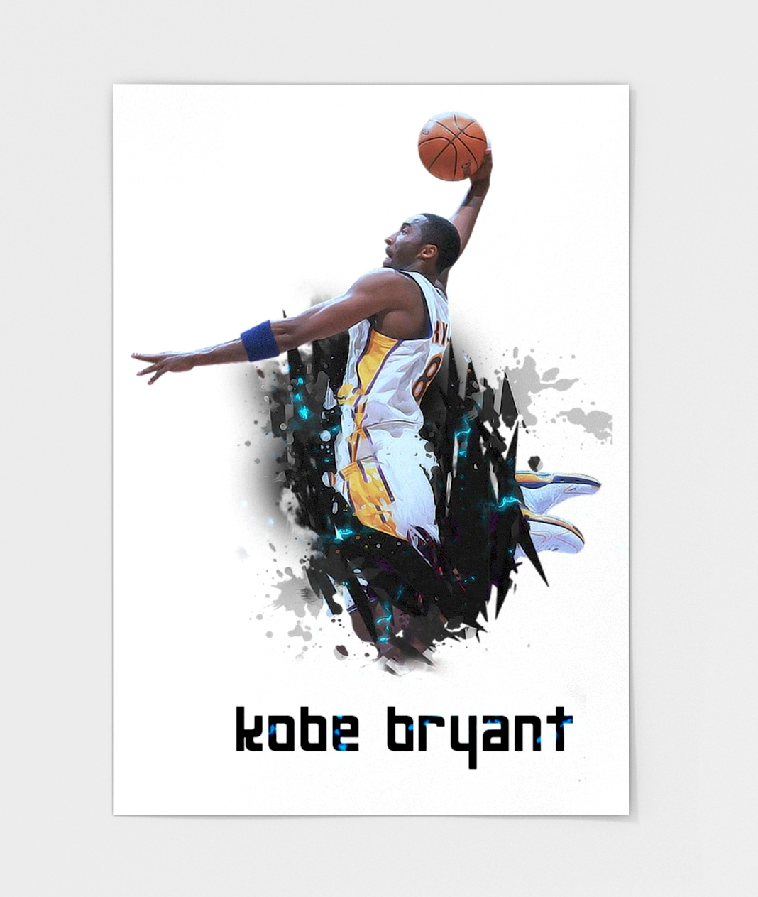 Metal Wall Poster-KobeBryant