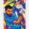 Metal Wall Poster Kohli