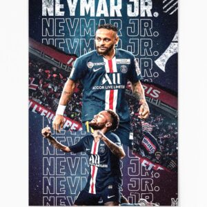 Metal Wall Poster Neymar-001