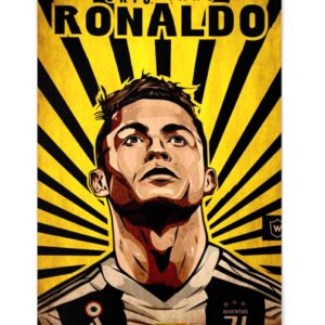 Metal Wall Poster Ronaldo