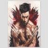 Metal Wall Poster Wolverine-002