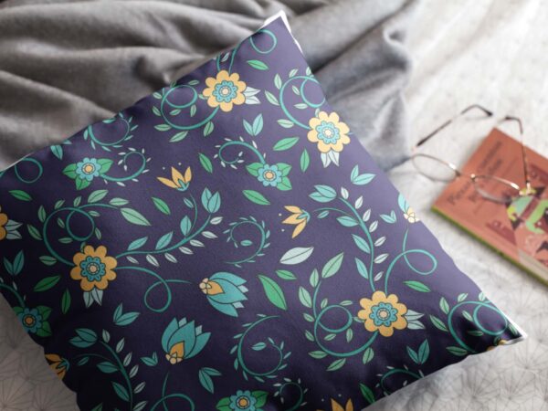 Printed Cushion Cover Floral 035