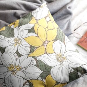 Printed Cushion Cover Floral 037