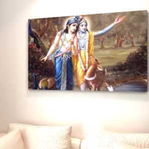 Canvas Wall Painting LordKrishna007