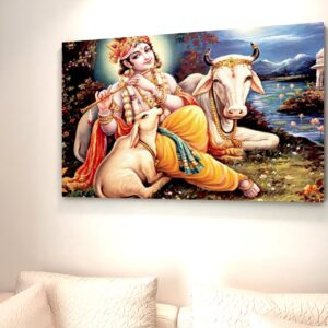 Canvas Wall Painting LordKrishna008