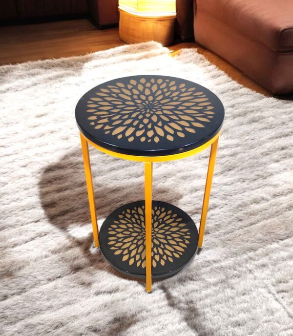 End Tables 4DGST-GFlower(B)