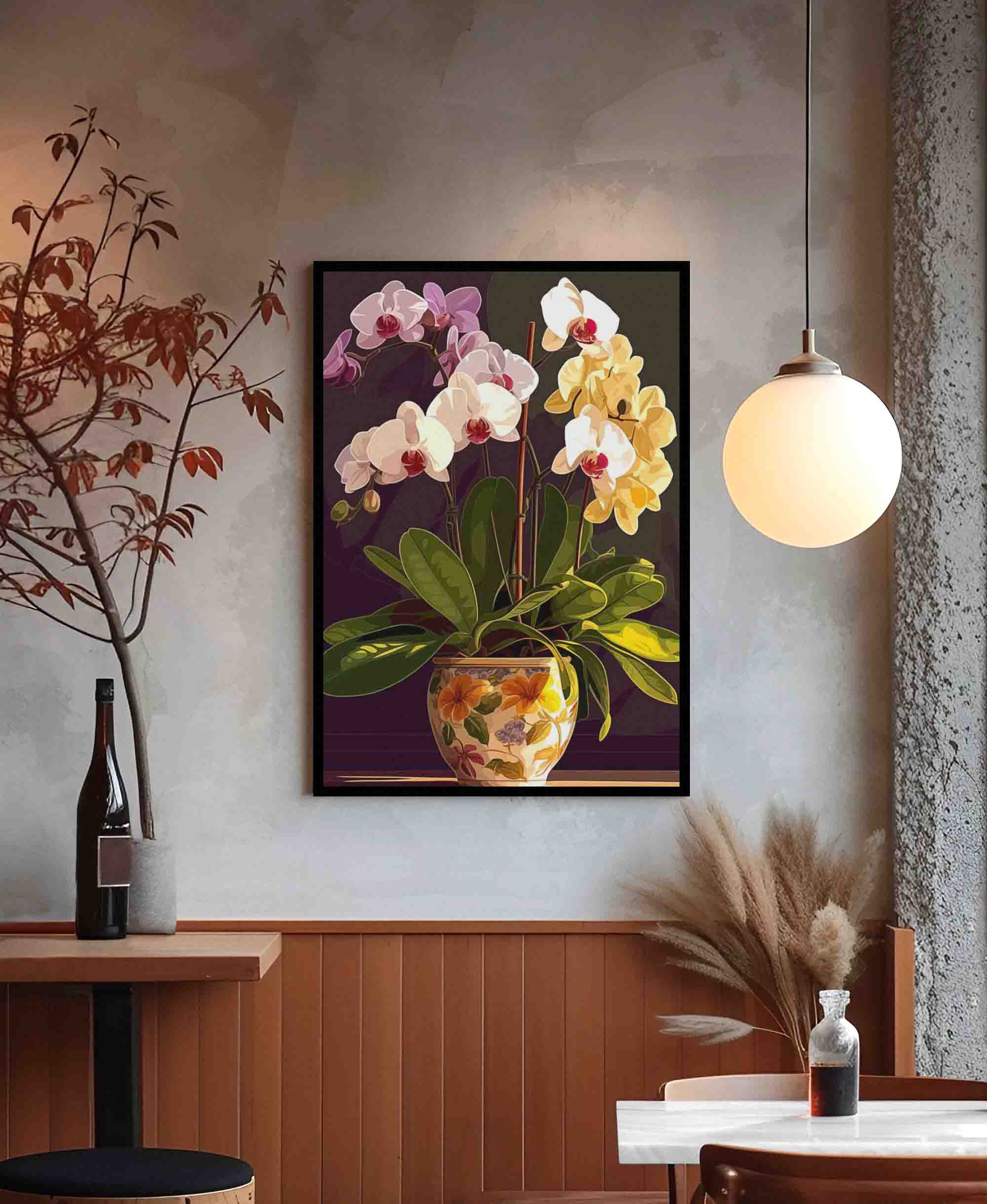 Digital Wall Art Floral-104