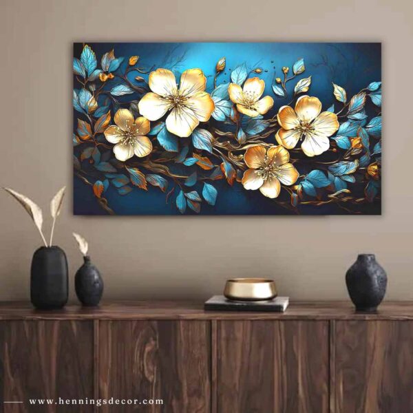 canvas wall painting-floral-2111