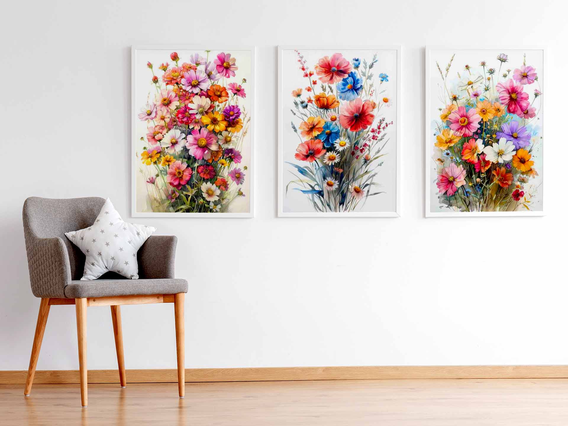 Digital Wall Art Floral-305