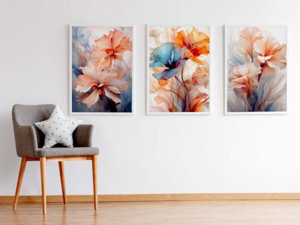 Digital Wall Art Floral-307