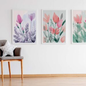 Digital Wall Art Floral-308