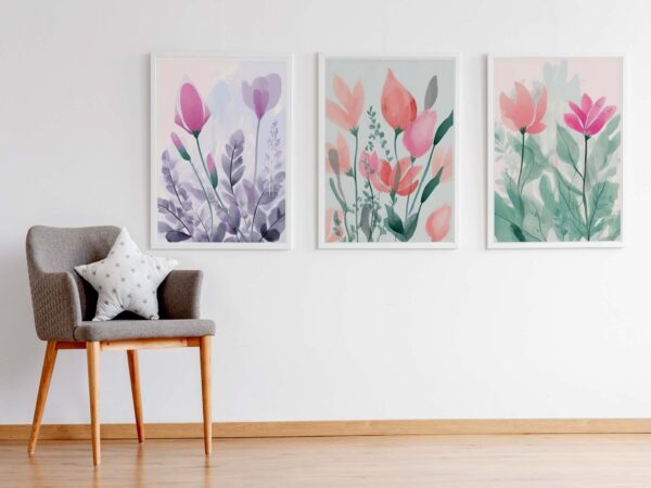 Digital Wall Art Floral-308