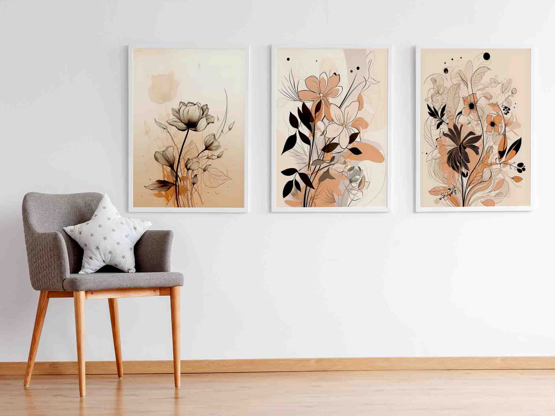 Digital Wall Art Floral-309