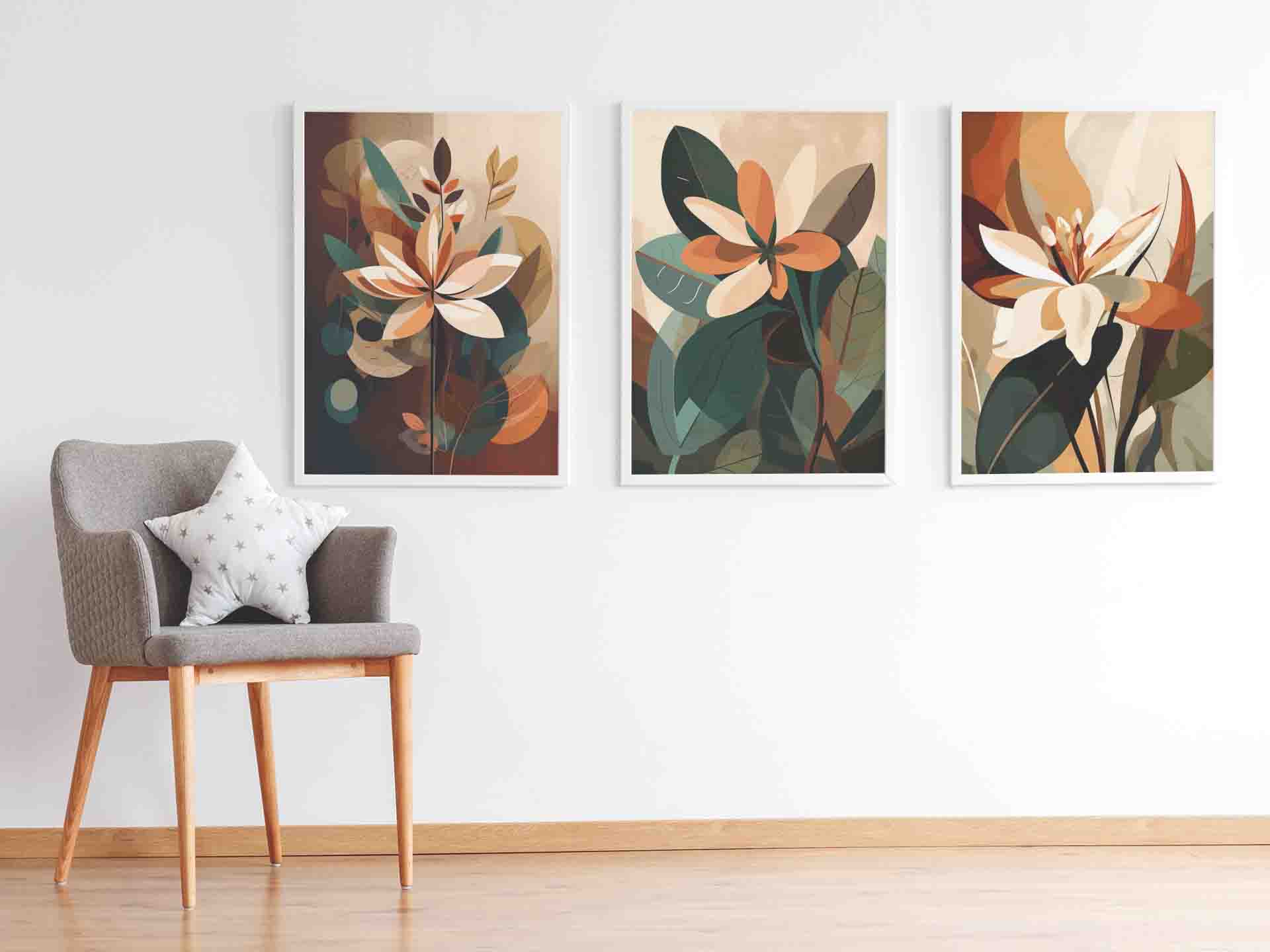 Digital Wall Art Floral-310