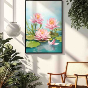 Digital Wall Art LotusFlower101