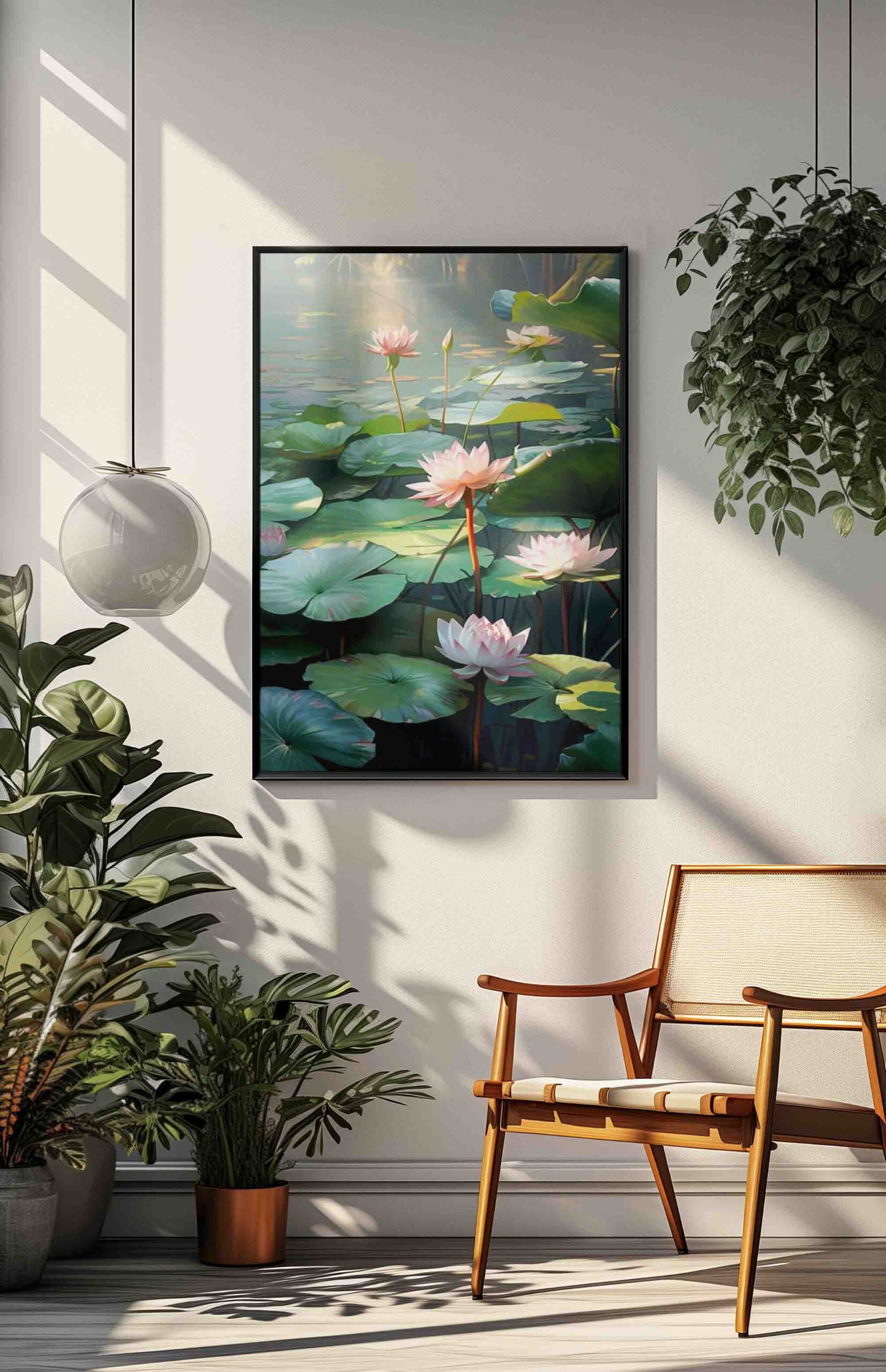 Digital Wall Art LotusFlower102