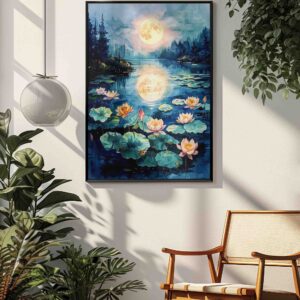 Digital Wall Art LotusFlower103