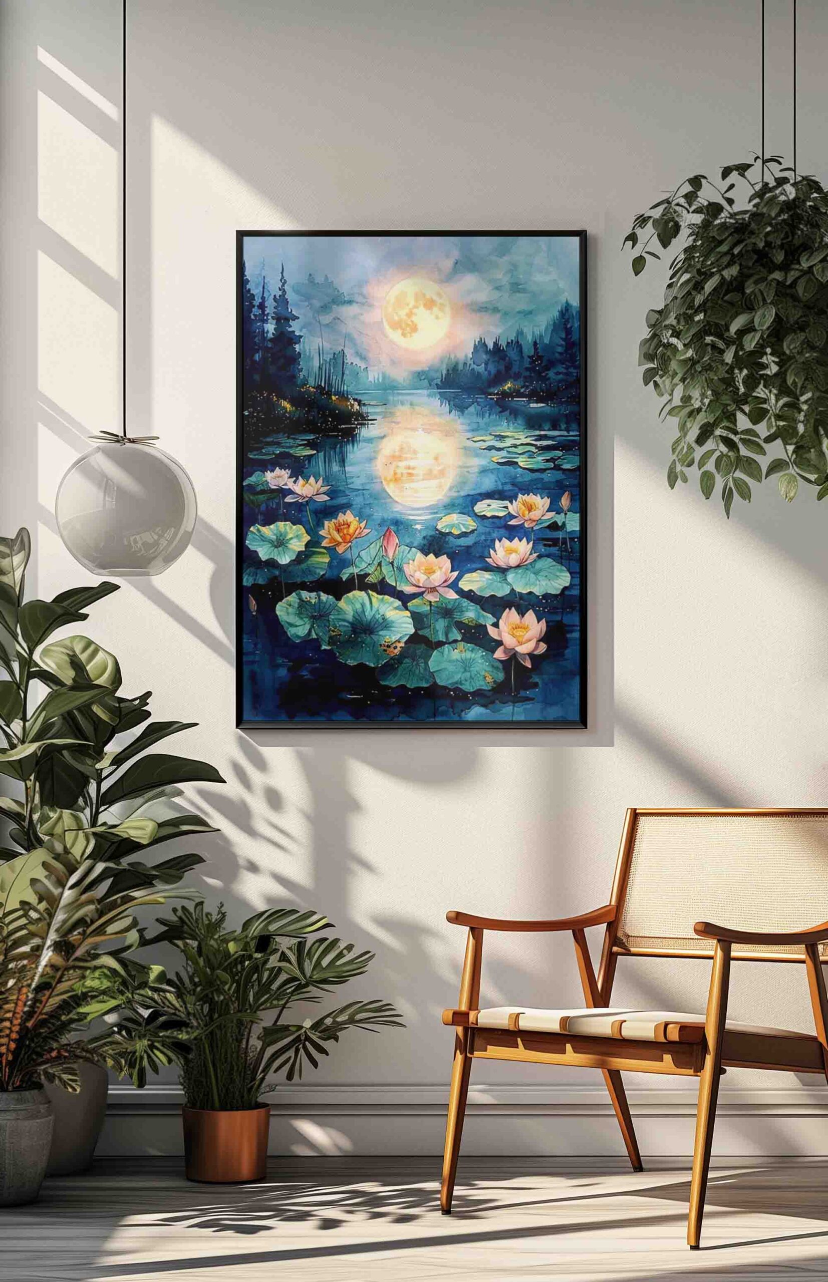 Digital Wall Art LotusFlower103