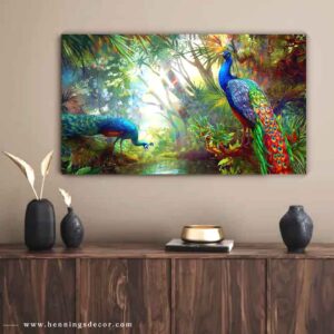 canvas wall painting Peacock-2103