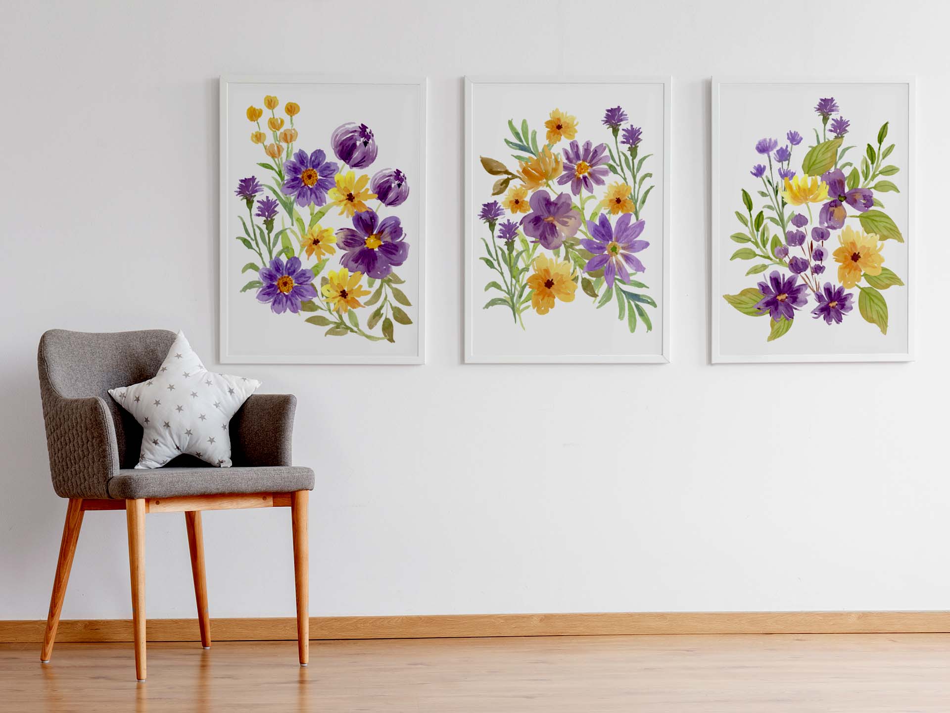 Digital Wall Art WildFlower-307