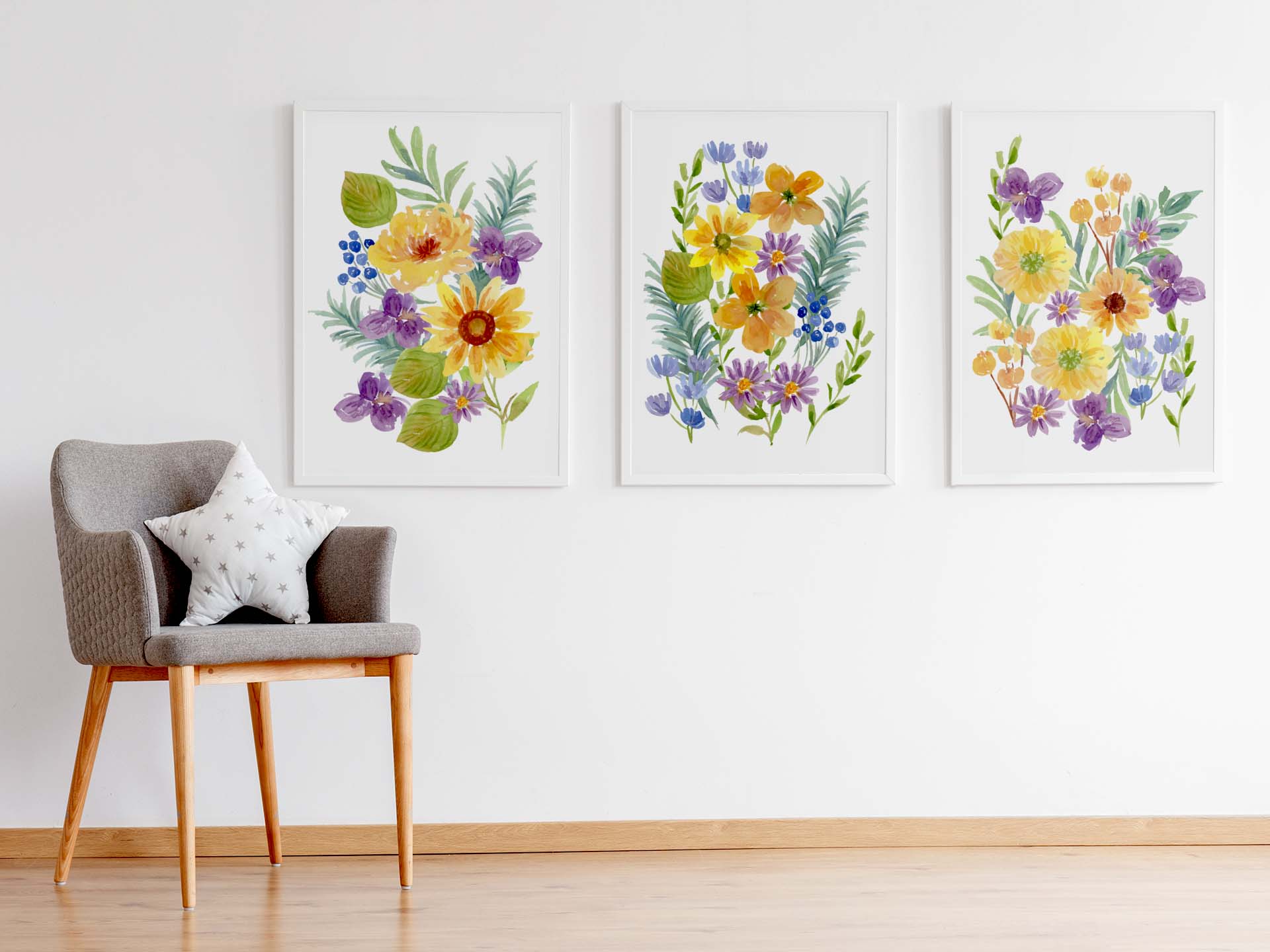 Digital Wall Art WildFlower-308