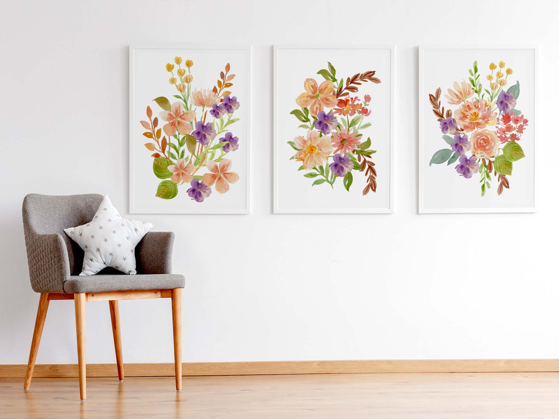 Digital Wall Art WildFlower-309