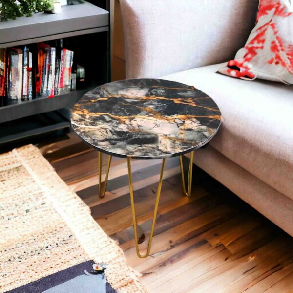 Marble Side Tables Black&GoldMarble-02