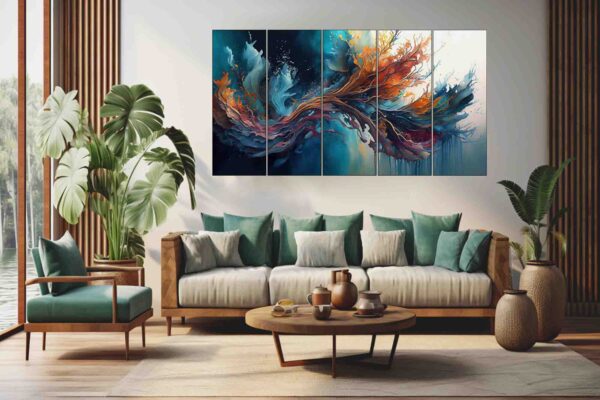 Multi-Panel Wall Art MWP-Abstract-501