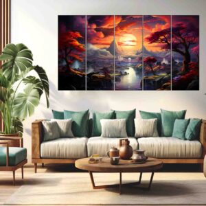 Multi-Panel Wall Art MWP-Abstract-506