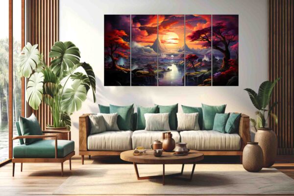 Multi-Panel Wall Art MWP-Abstract-506