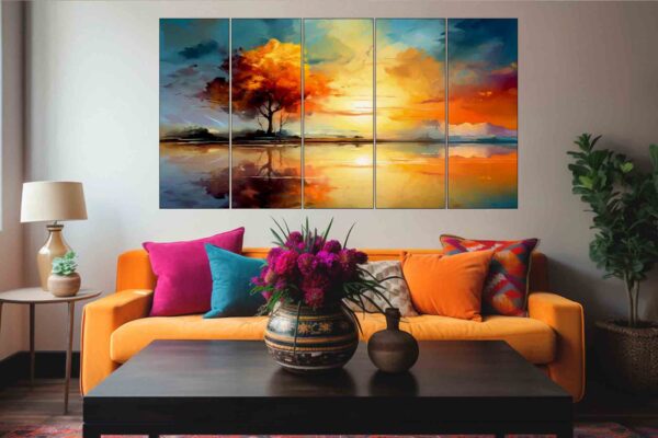 Multi-Panel Wall Art MWP-Abstract-509