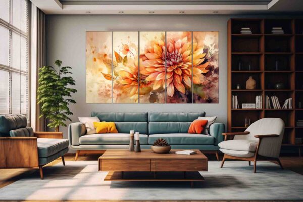 Multi-Panel Wall Art MWP-Floral-506