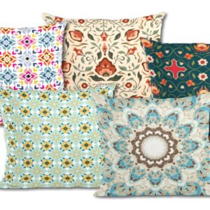Folk BOHO Floral Printed Cushion Covers