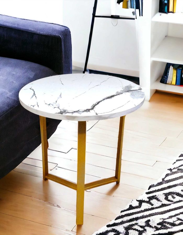 End Tables 3GRT-WhiteMarble