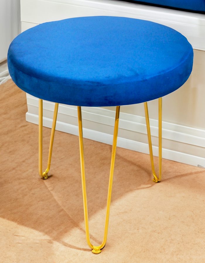 OTTOMAN and Pouffe 3S-OTTO-Blue